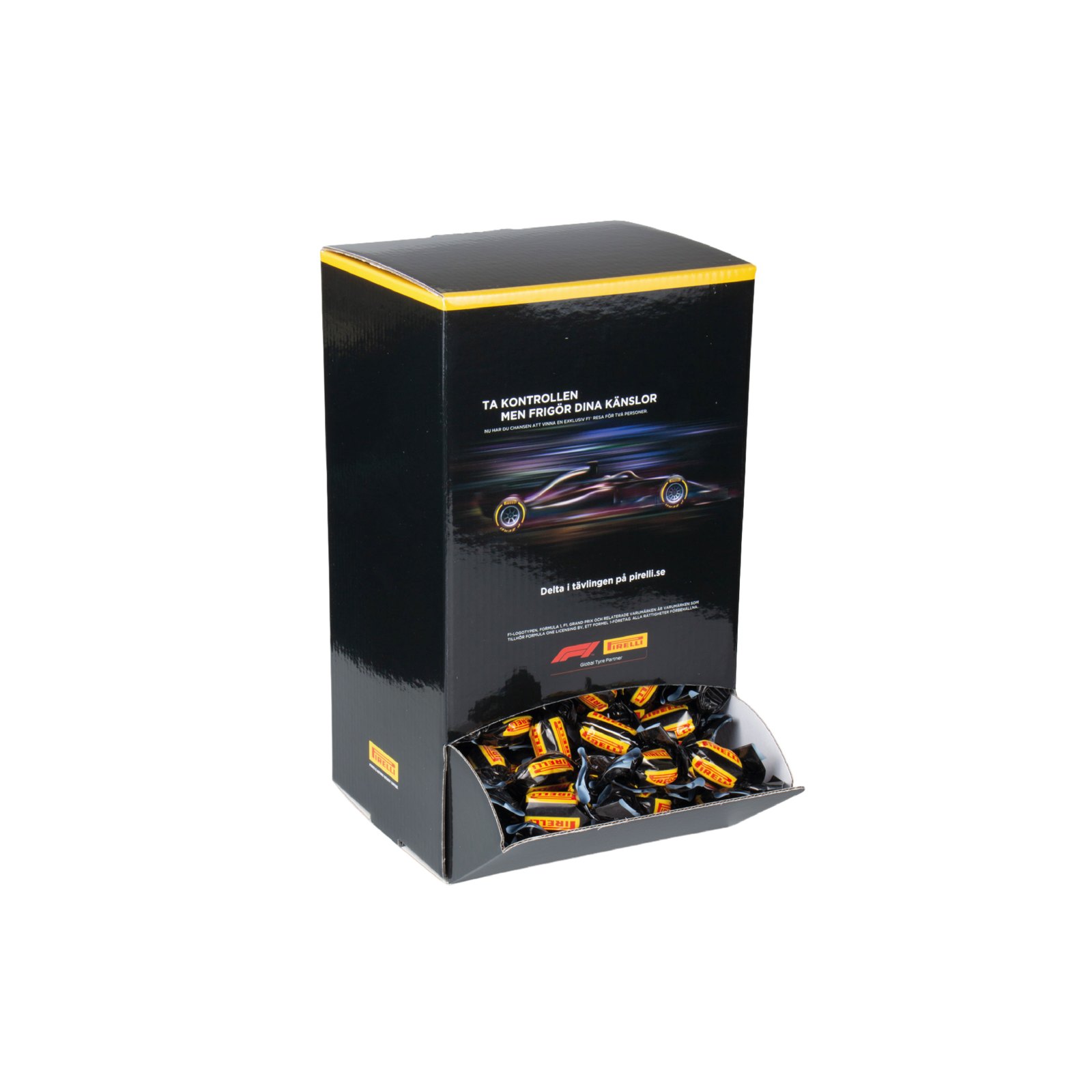 Displaykartong 2 kg - Karameller